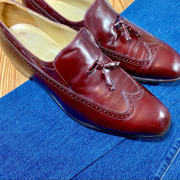 Johnston & Murphy Aristocraft tasseled slip on 12D - Picture 2 of 8